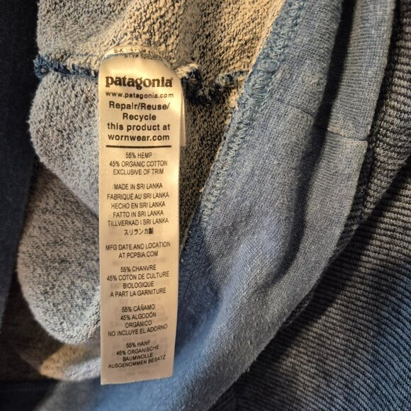 Patagonia Blue Hoodie Size Medium - Picture 12 of 13